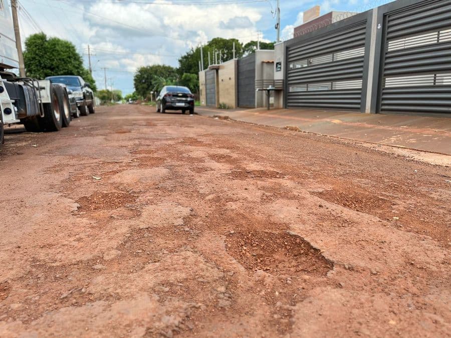 Lançada licitação para 13 km de recapeamento em várias ruas de Sidrolândia