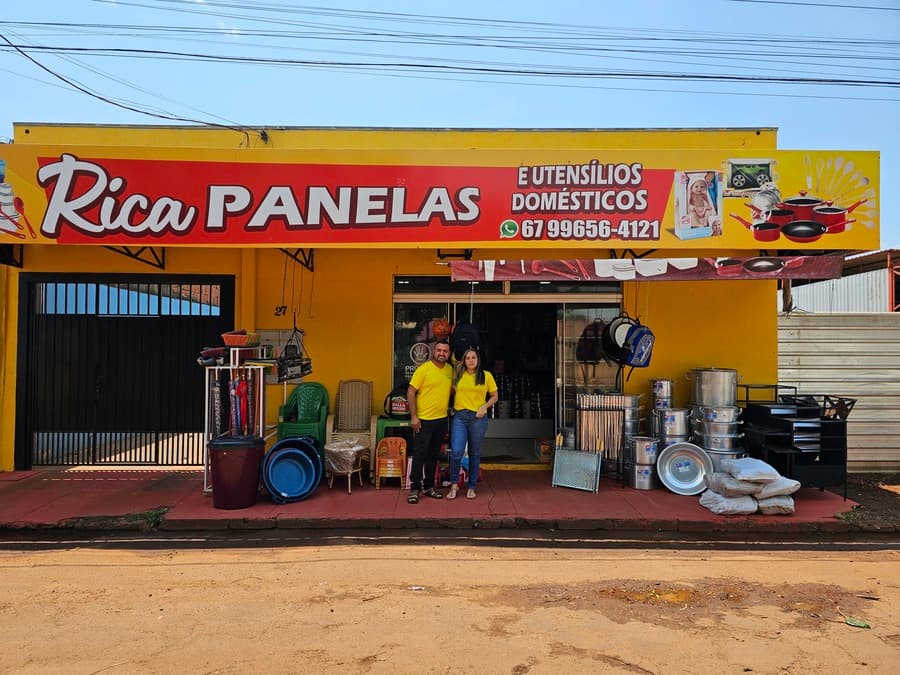 Em Sidrolândia, Rica Panelas e Utilidades amplia atendimento em novo endereço
