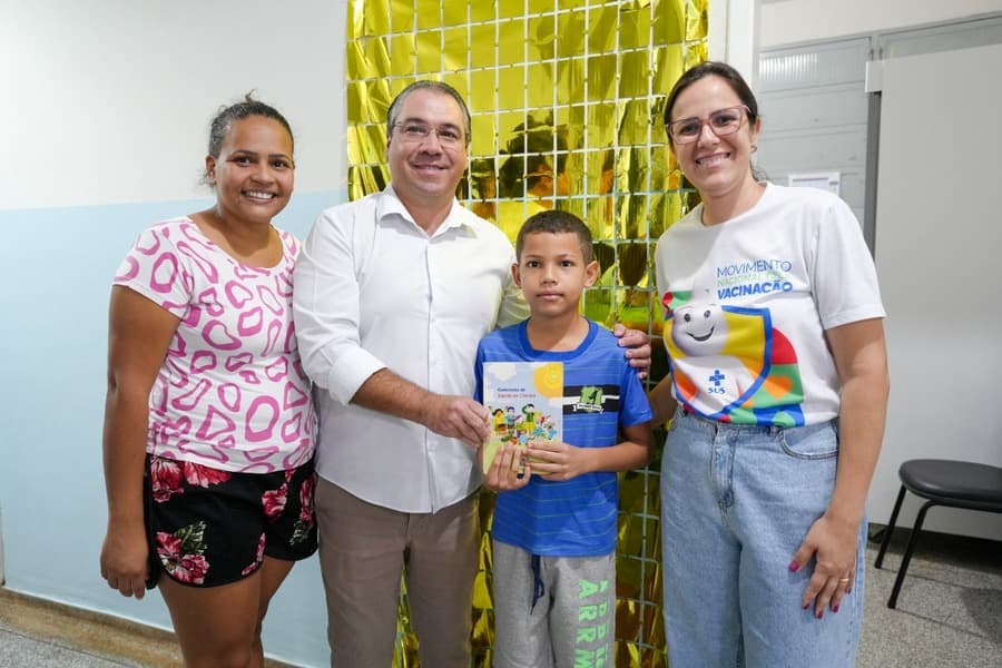 Secretaria Municipal de Saúde de Maracaju inicia vacinação de crianças contra a Dengue