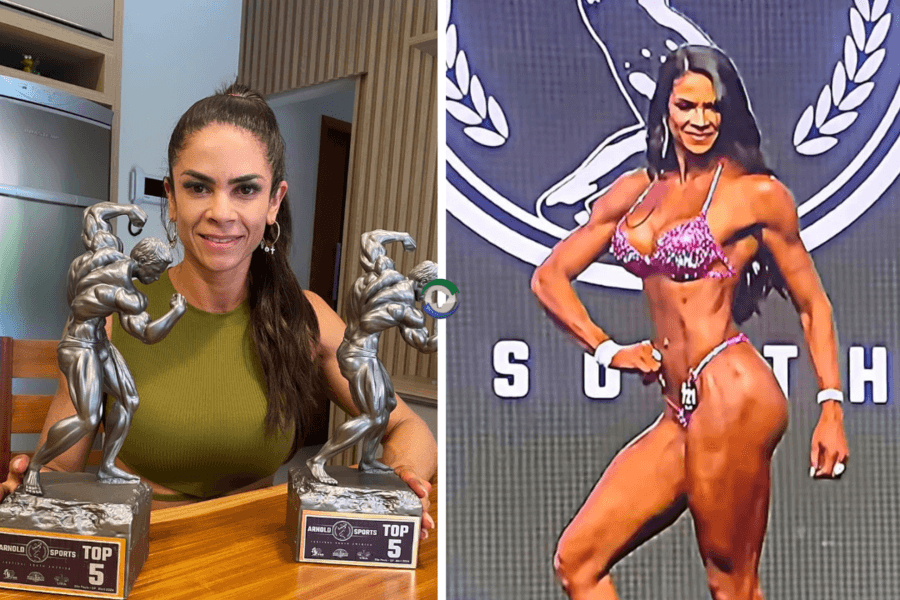 Atleta de Sidrolândia conquista 5° lugar no maior campeonato de fisiculturismo da América do Sul