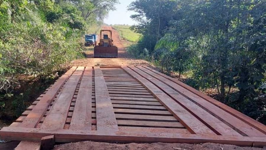 Administração de Sidrolândia revitaliza pontes de madeira e licita estruturas de concreto