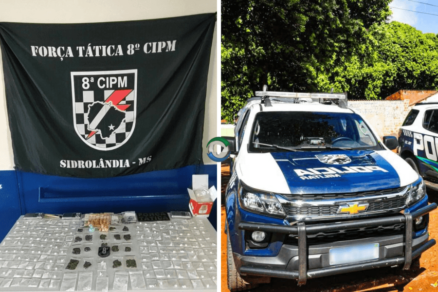Força Tática fecha “boca de fumo” no Bairro São Bento e prende três traficantes
