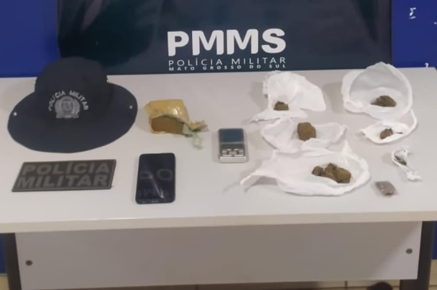 Ao ser preso, traficante confessa que venderia maconha para colegas de trabalho na JBS