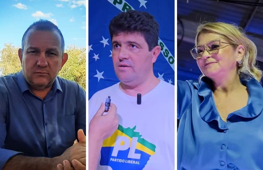 Eleição em Sidrolândia terá três candidatos a prefeitura; Luiz Lemes, Rodrigo Basso e Vanda Camilo