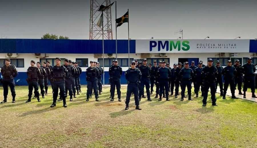8ª Companhia Independente da Polícia Militar de Sidrolândia recebe novos soldados