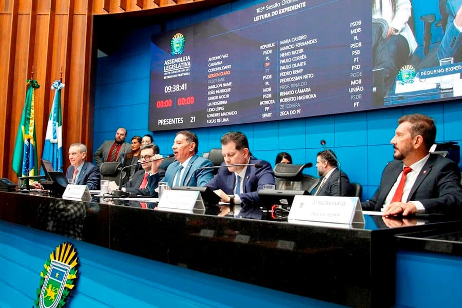 “Estamos no caminho certo”, diz deputado Gerson Claro após ALEMS conquistar premiação nacional