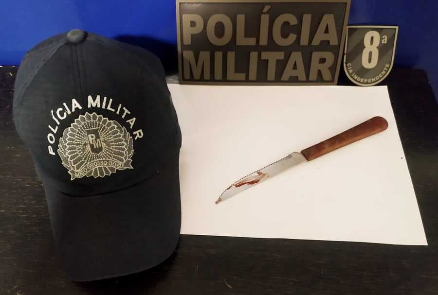 Em Sidrolândia, mulher de 38 anos é presa após invadir residência e esfaquear a atual namorada do ex