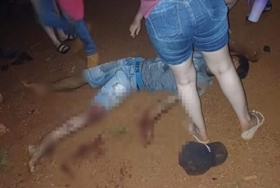 Jovens que sofreram acidente em Sidrolândia tiveram que ser encaminhados para Santa Casa