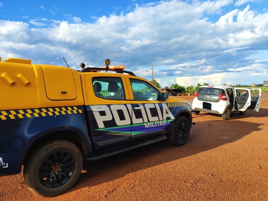 Polícia Militar Rodoviária recupera veículo furtado na MS-162 entre Sidrolândia e Maracaju
