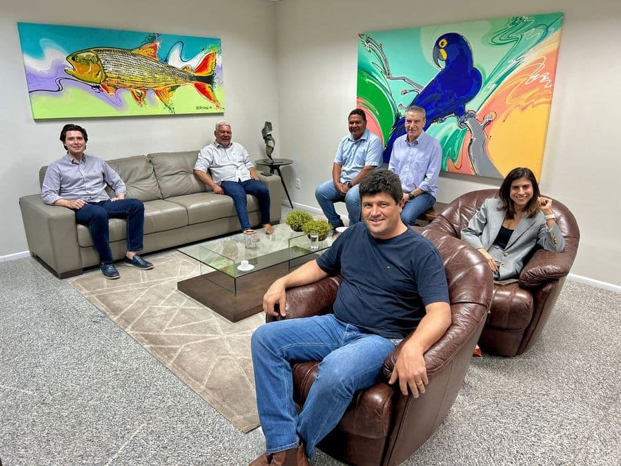 Em reunião com prefeito, Camila Jara e Paulo Corrêa confirmam apoio às demandas de Sidrolândia