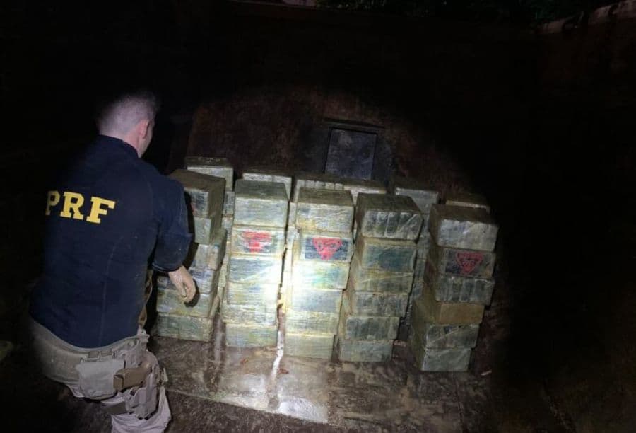Polícia Rodoviária Federal apreende 360 Kg de cocaína em Maracaju