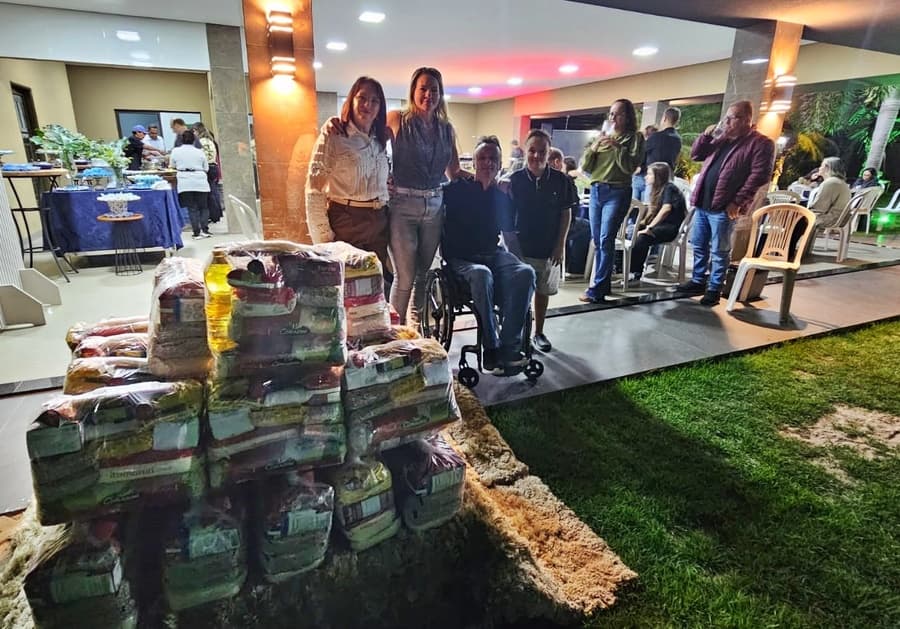 Aniversário Solidário: Buchanelli arrecada cestas para doar a Comitiva dos Amigos