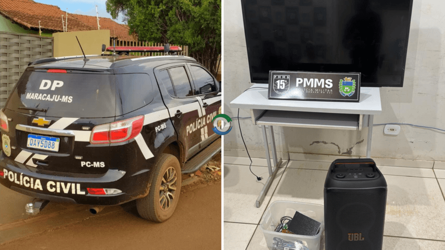 Investigadores da Polícia Civil de Maracaju prendem autor de furto a comércio