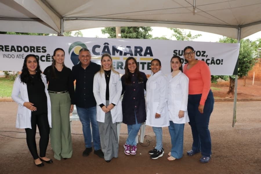Câmara itinerante incentiva a população para a vacinação contra Influenza