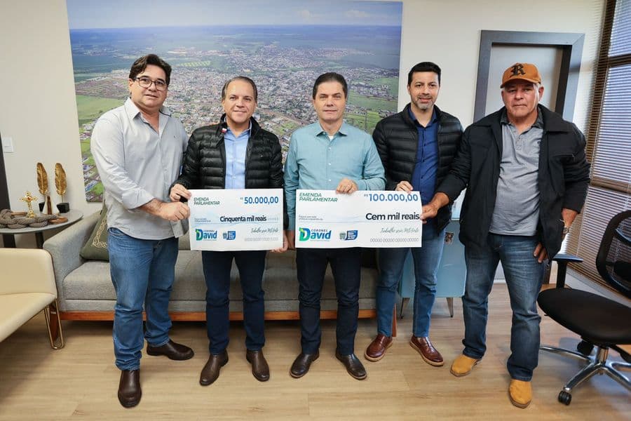 Coronel David comemora 101 anos de Maracaju e entrega emendas no valor de R$ 150 mil para Saúde e Lar de Idosos