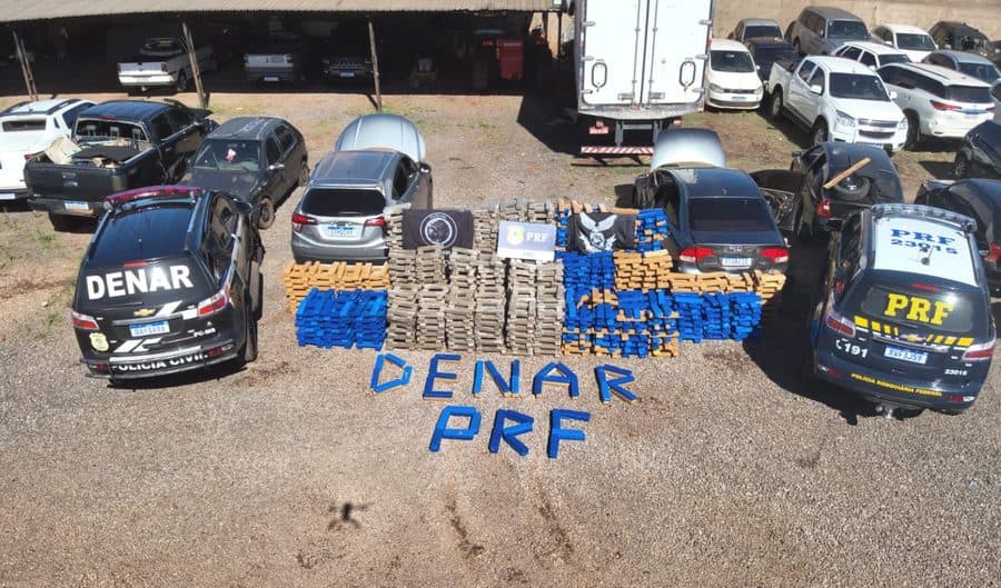 Operação nacional apreendeu carga avaliada em R$ 4 milhões escondida em Sidrolândia