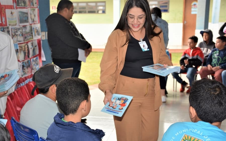 Hospital Soriano Corrêa da Silva leva projeto educativo sobre saúde às escolas de Maracaju