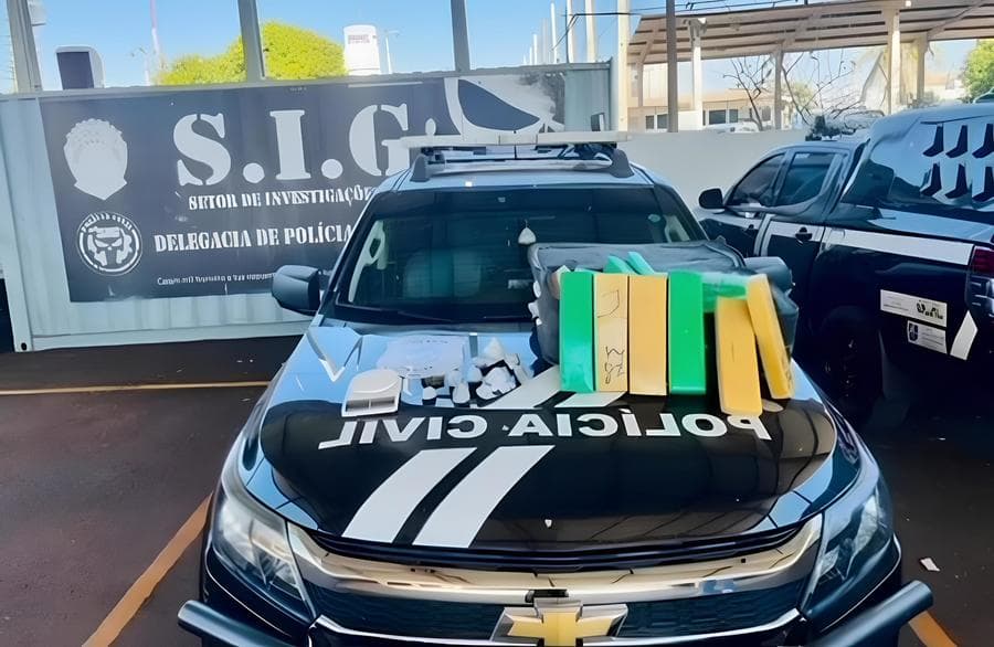 Polícia Civil de Maracaju segue atuante: dois são presos em operação em combate ao tráfico de drogas