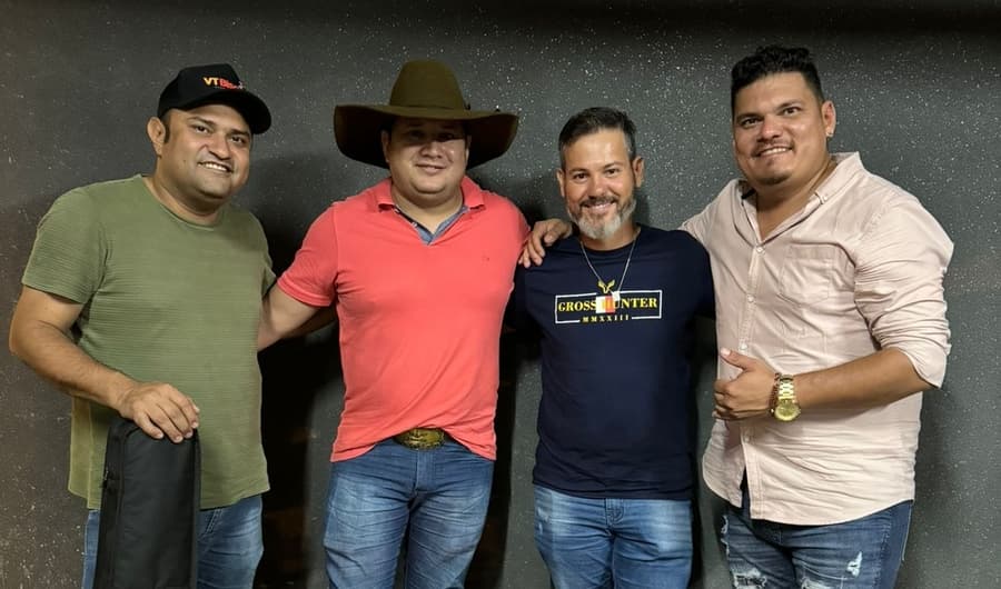 Grupo “Amigos e Modão” anuncia gravação de projeto audiovisual em Sidrolândia