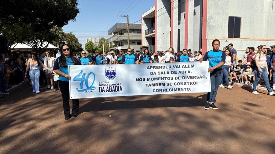 Neste sábado, Escola Nossa Senhora da Abadia promove Baile Comemorativo aos 40 anos de fundação