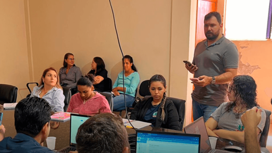 Matrícula digital 2026: capacitação marca primeira etapa de implantação nas escolas de Sidrolândia