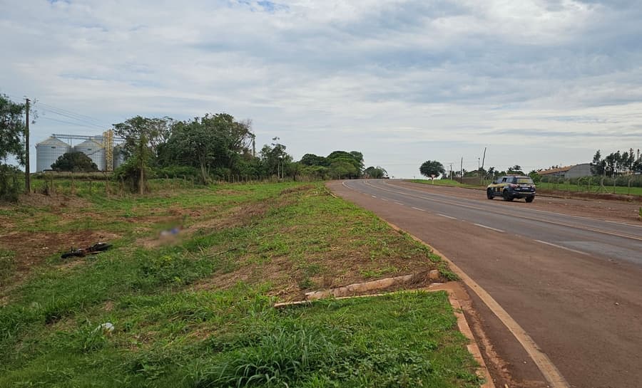 Motociclista que morreu na BR-060 em Sidrolândia é identificado e tinha 33 anos