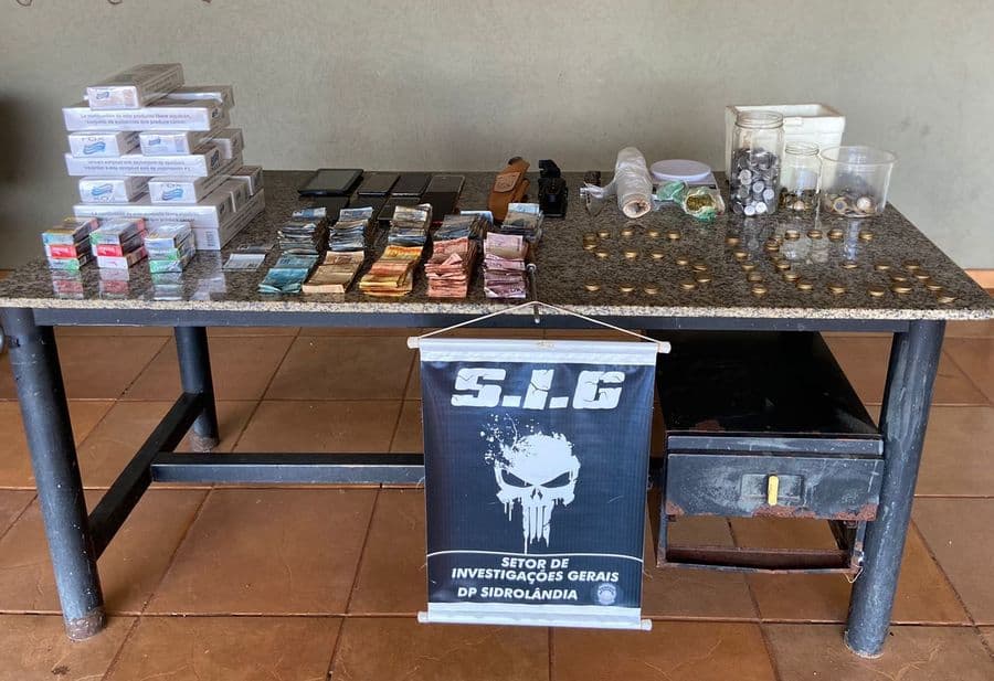 Em Sidrolândia, Polícia Civil prende três e fecha "boca de fumo" no Jatobá