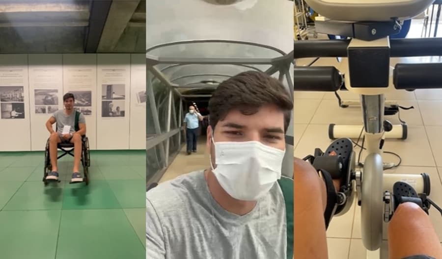 Atleta de Sidrolândia faz reabilitação medular em centro de referência internacional