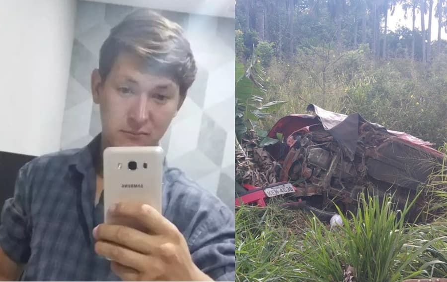 Motorista de 29 anos morre após colidir contra caminhão durante ultrapassagem