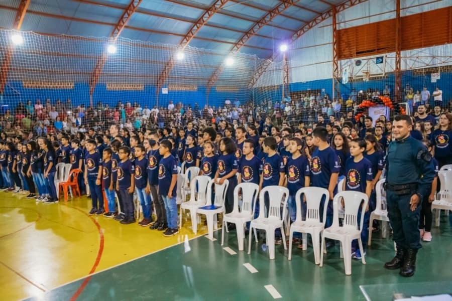 Em parceria com a Prefeitura e Governo do Estado, Proerd forma mais de 500 alunos em Maracaju