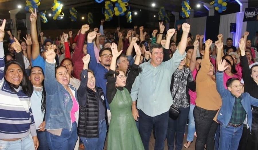 Riedel visita Sidrolândia, recebe amplo apoio e reforça compromisso de municipalismo