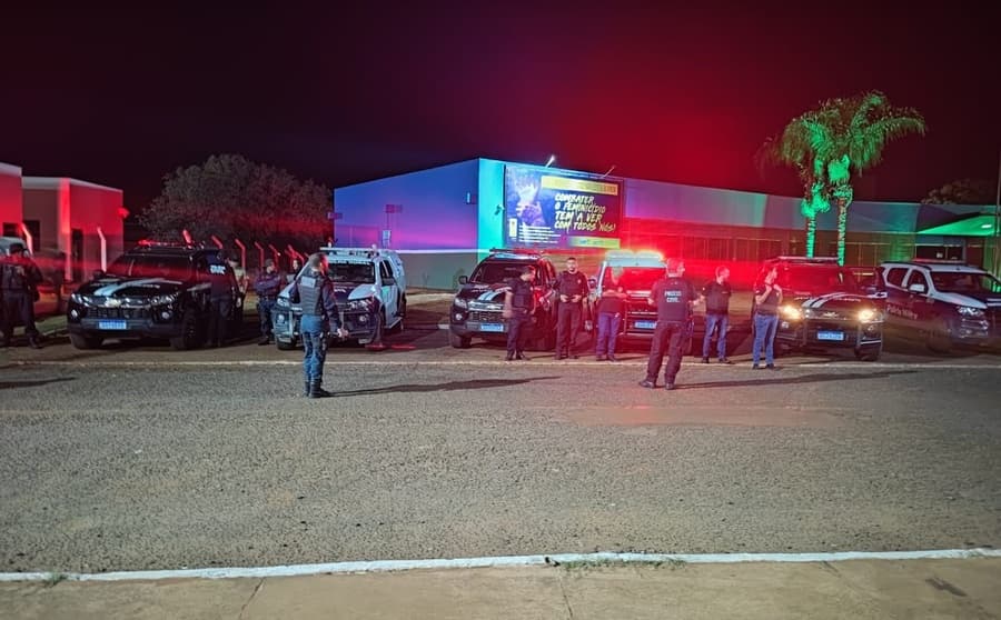 Policiais de Sidrolândia e Dois Irmãos se unem durante operação na área rural