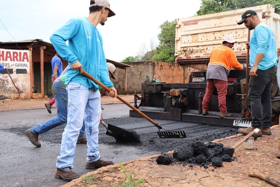 Prefeitura amplia trabalho de recapeamento de ruas em Maracaju