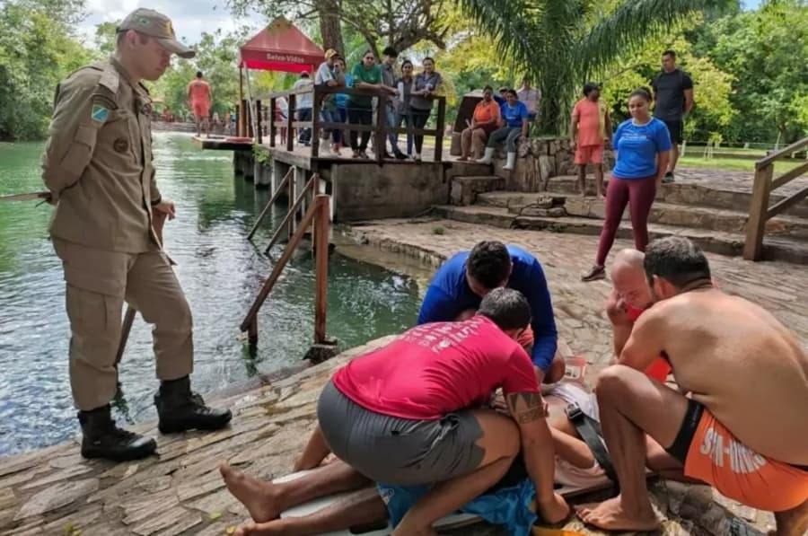 Para evitar acidentes, Corpo de Bombeiros orienta sobre cuidados com piscinas e rios
