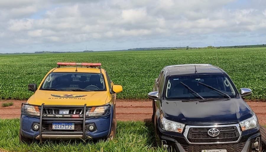 PMR recupera caminhonete Hilux furtada de residência em Maracaju