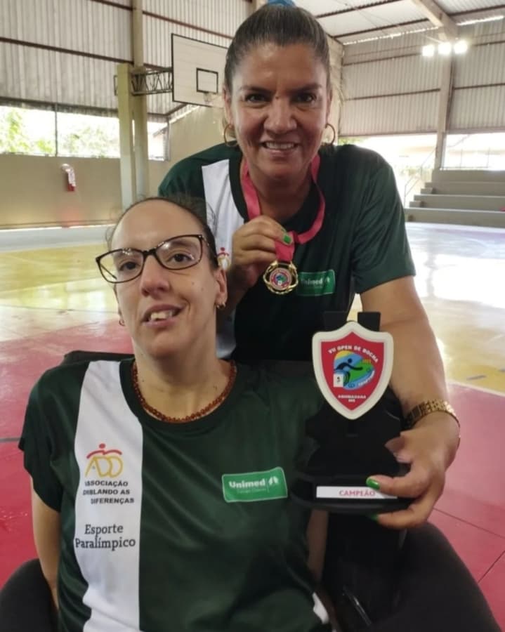 Atleta maracajuense Ylka Maluf conquista o Tetracampeonato de Bocha Paralímpica