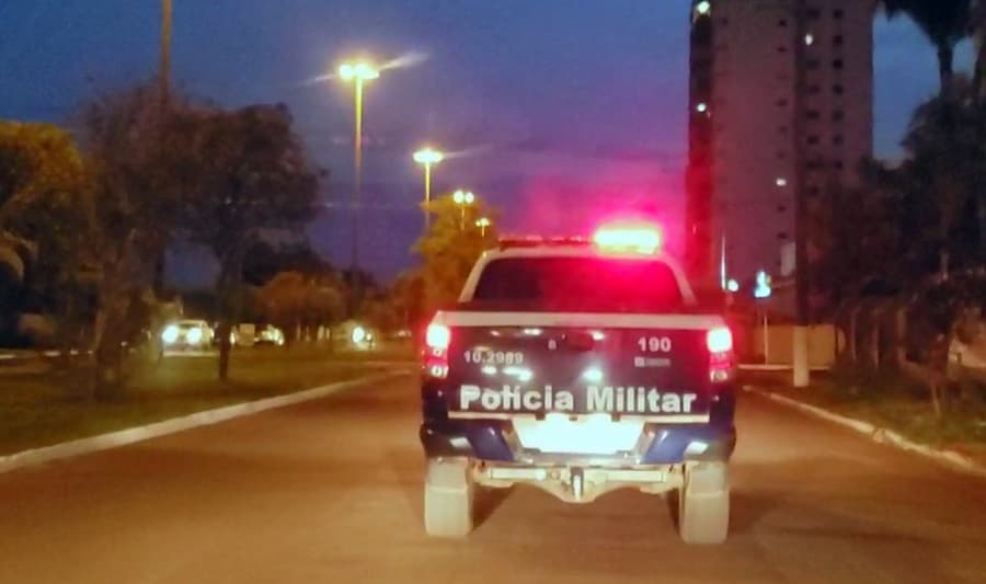 Assaltante de 39 anos é preso pela PM após roubo na praça central de Sidrolândia