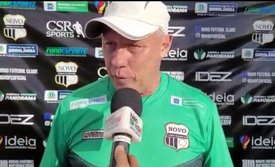 Airton Silva fala da primeira vitória do Novo FC no Sul-Matogrossense