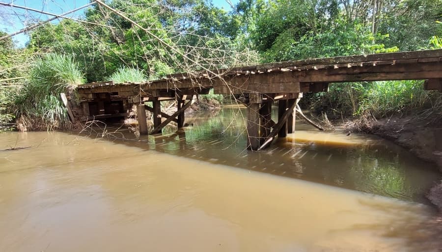 Sidrolândia e Dois Irmãos do Buriti atuarão em conjunto para reconstruir ponte na divisa