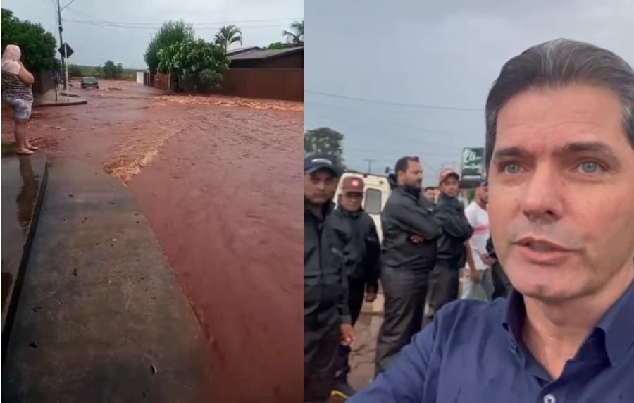 Prefeito garante que problema de alagamento será resolvido em Maracaju
