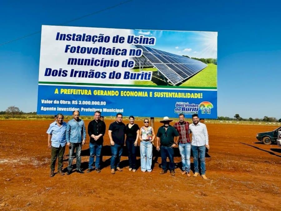 Confirmado: Dois irmãos do Buriti terá Usina Fotovoltaica com investimento de R$ 3 milhões