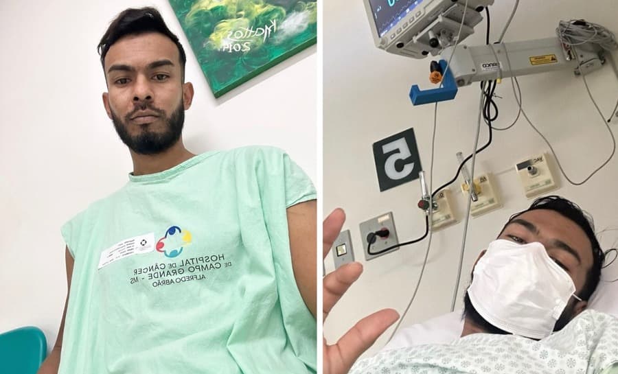 Maracajuense com câncer no esôfago cria vaquinha para realizar exames
