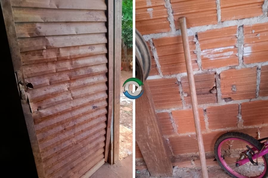 Em Maracaju, ladrão usa barra de ferro para intimidar moradores enquanto comete furto