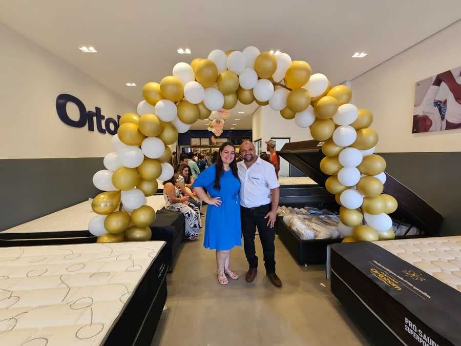 “Sonho realizado”, diz casal ao inaugurar loja oficial da Ortobom em Sidrolândia