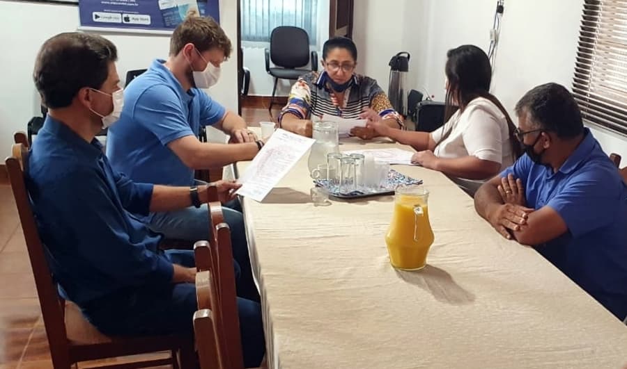 Prefeito eleito Marcos Calderan se reúne com Sindicato dos Servidores Municipais