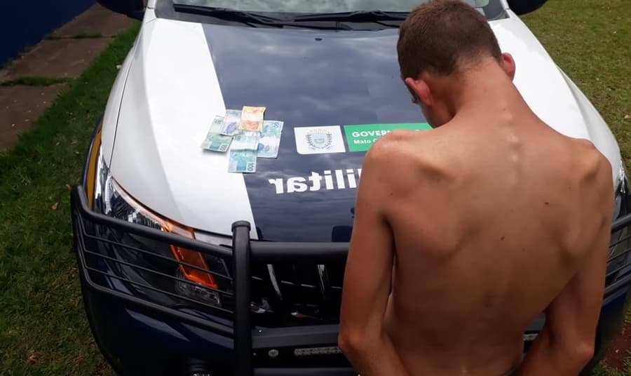 Menor de 16 anos furta residência no bairro São Bento e é preso pela PM