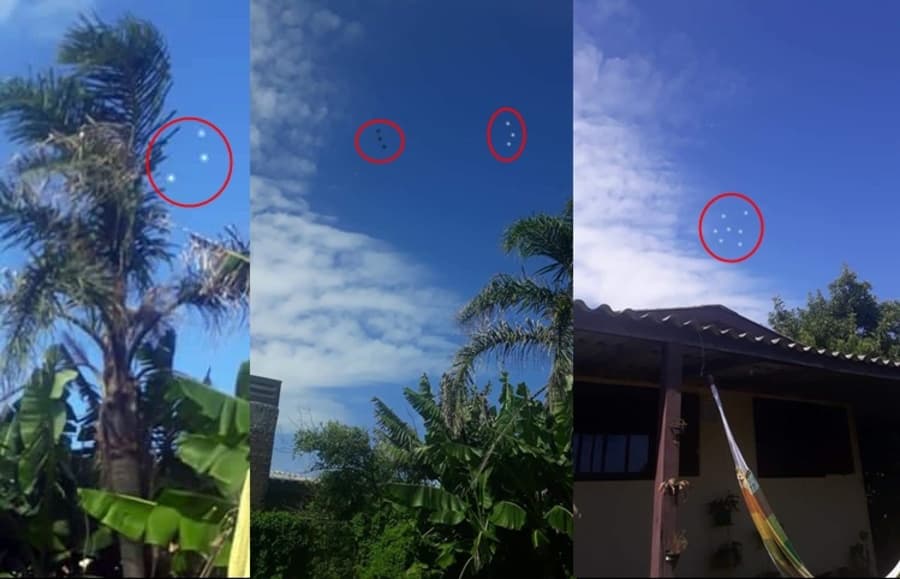 “Nunca vi nada igual”, diz morador que registrou luzes estranhas no céu de Sidrolândia
