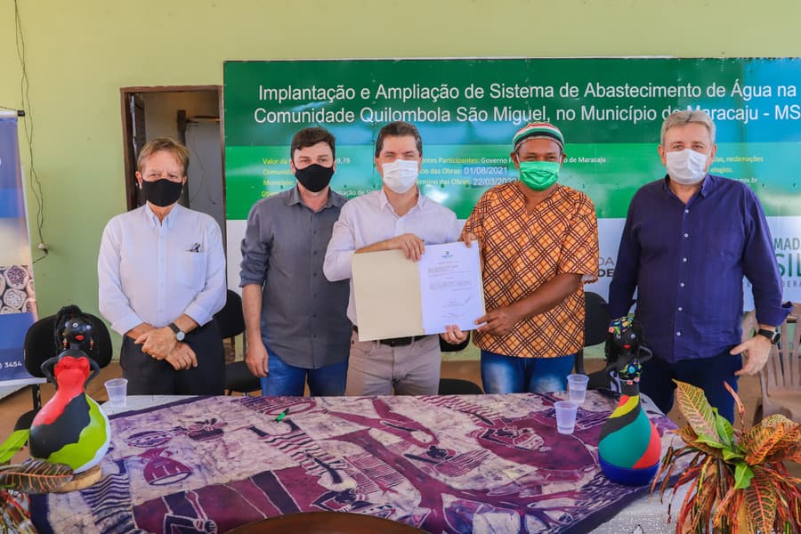 Em Maracaju, Assentamento e Quilombo receberão melhorias na distribuição de água