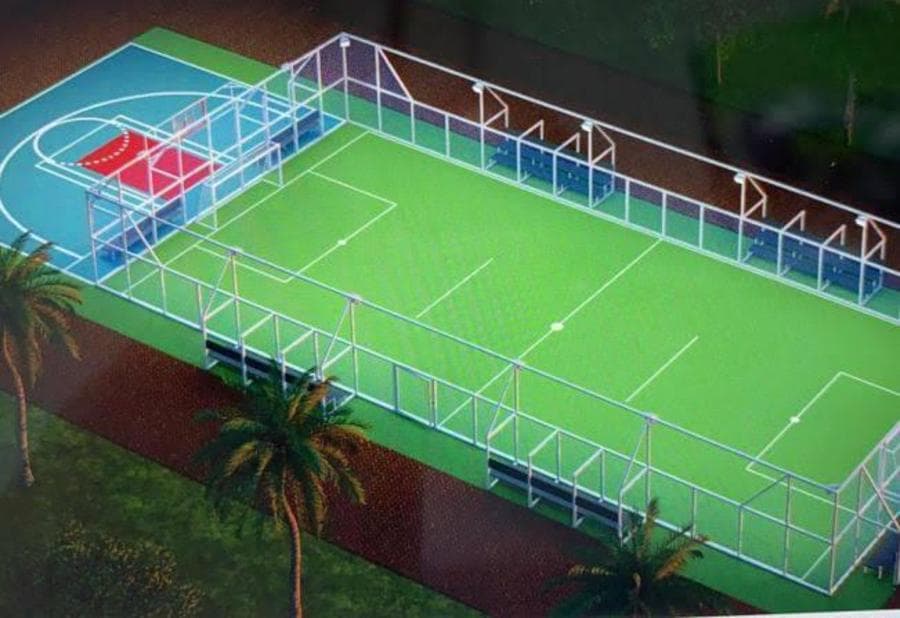 Arena esportiva de Sidrolândia começa a ser construída em março