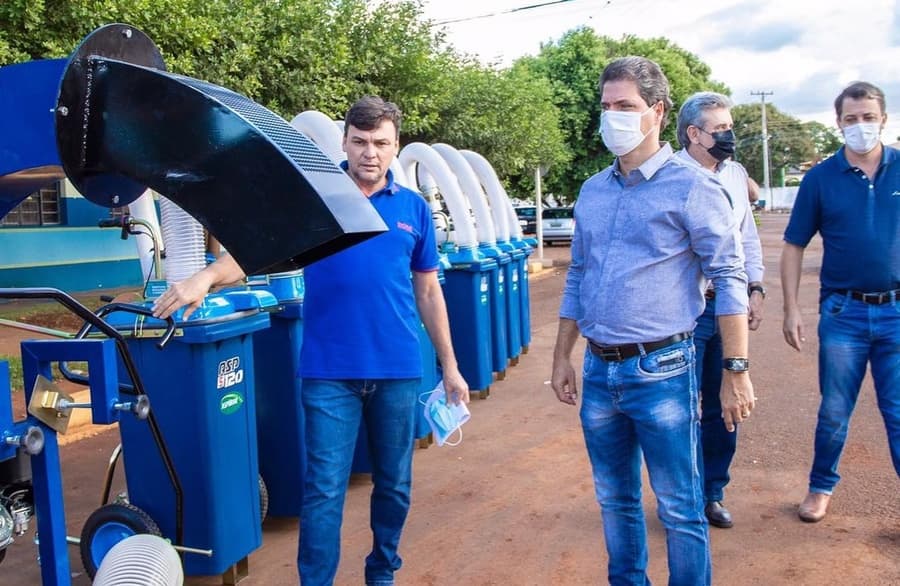 Prefeitura de Maracaju investe em equipamentos para limpeza urbana do município